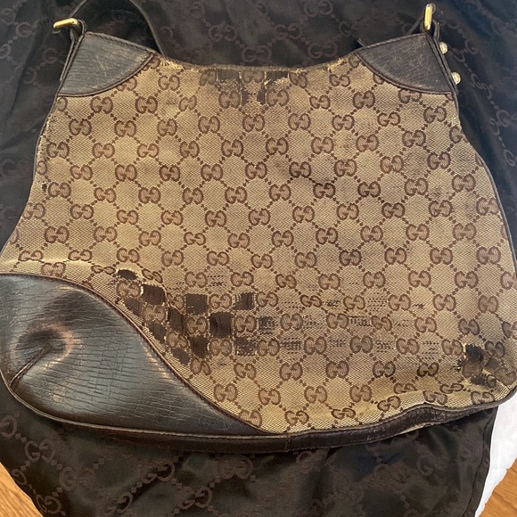 Authentic Gucci bag is Used and bought it here in poshmark. - Picture 2 of 8